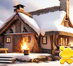 Puzzle : Maison de neige